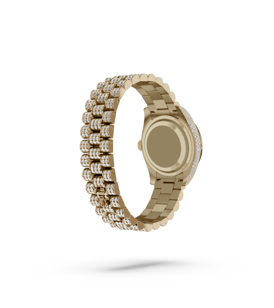 Rolex Lady-Datejust腕錶18K黃金,錶殼兩側及錶耳鑲鑽石款,M279458RBR-0001 - 慎昌鐘錶