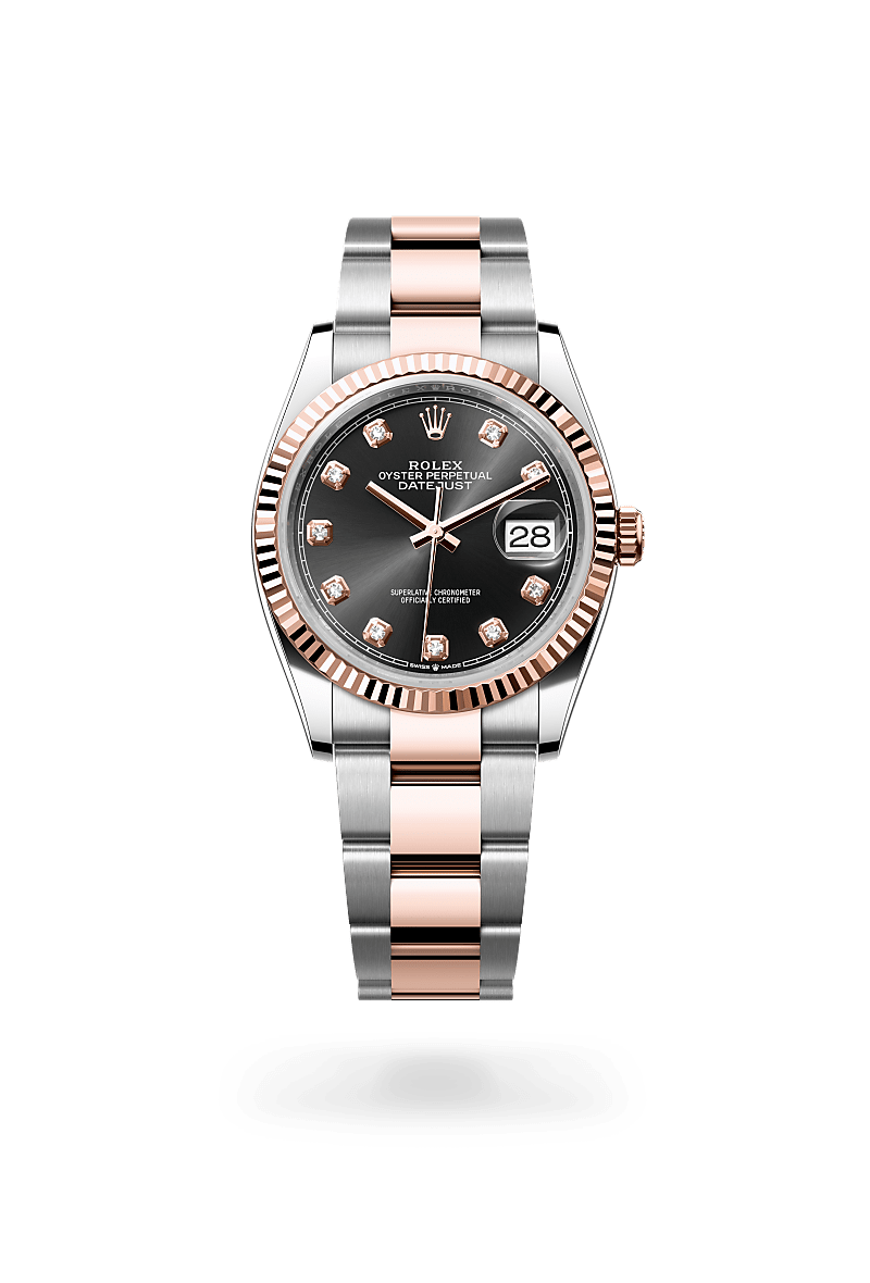 Rolex Datejust 36腕錶永恒玫瑰金鋼(蠔式鋼與永恒玫瑰金的組合)款,M126231-0020 - 慎昌鐘錶