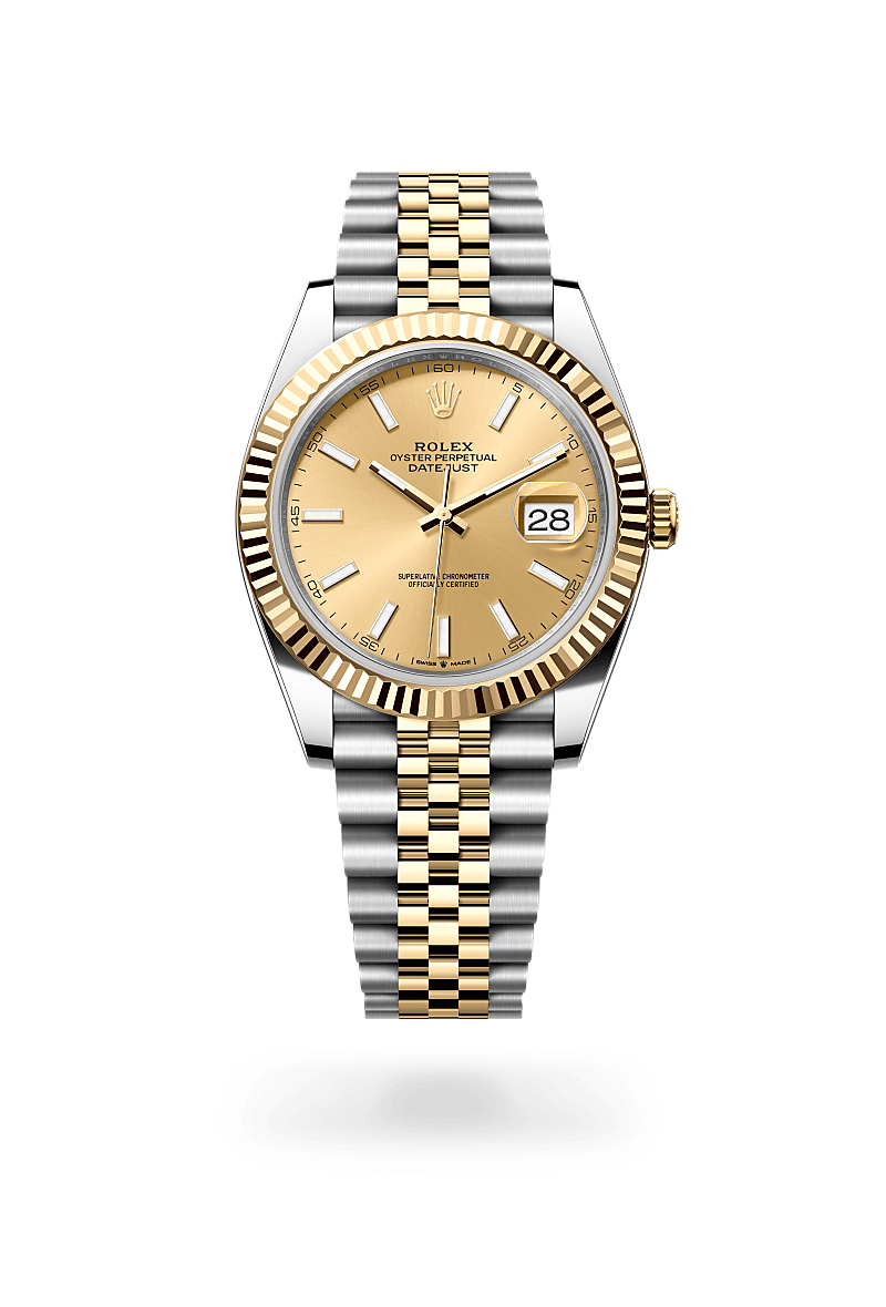 Rolex Datejust 41腕錶黃金鋼(蠔式鋼與黃金的組合)款,M126333-0010 - 慎昌鐘錶