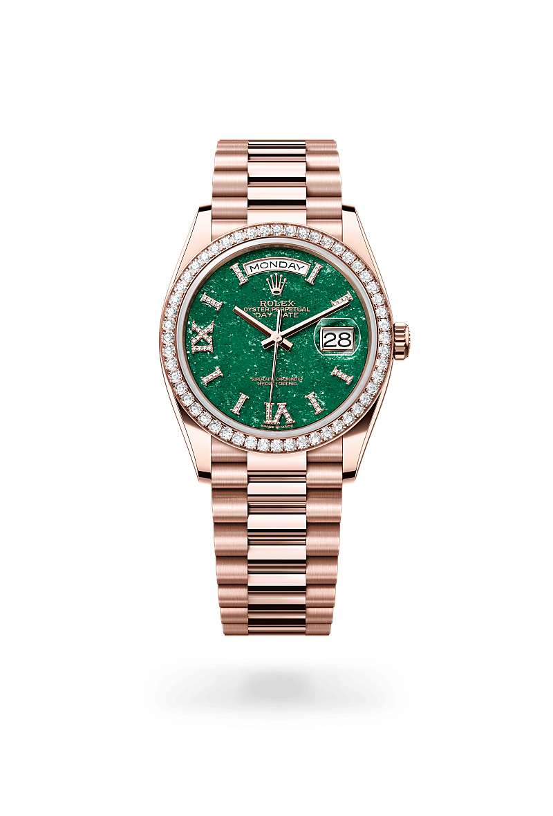 Rolex Day-Date 36腕錶18K永恒玫瑰金款,M128345RBR-0068 - 慎昌鐘錶