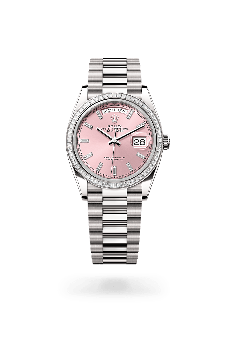 Rolex Day-Date 36腕錶18K白色黃金款,M128399TBR-0029 - 慎昌鐘錶