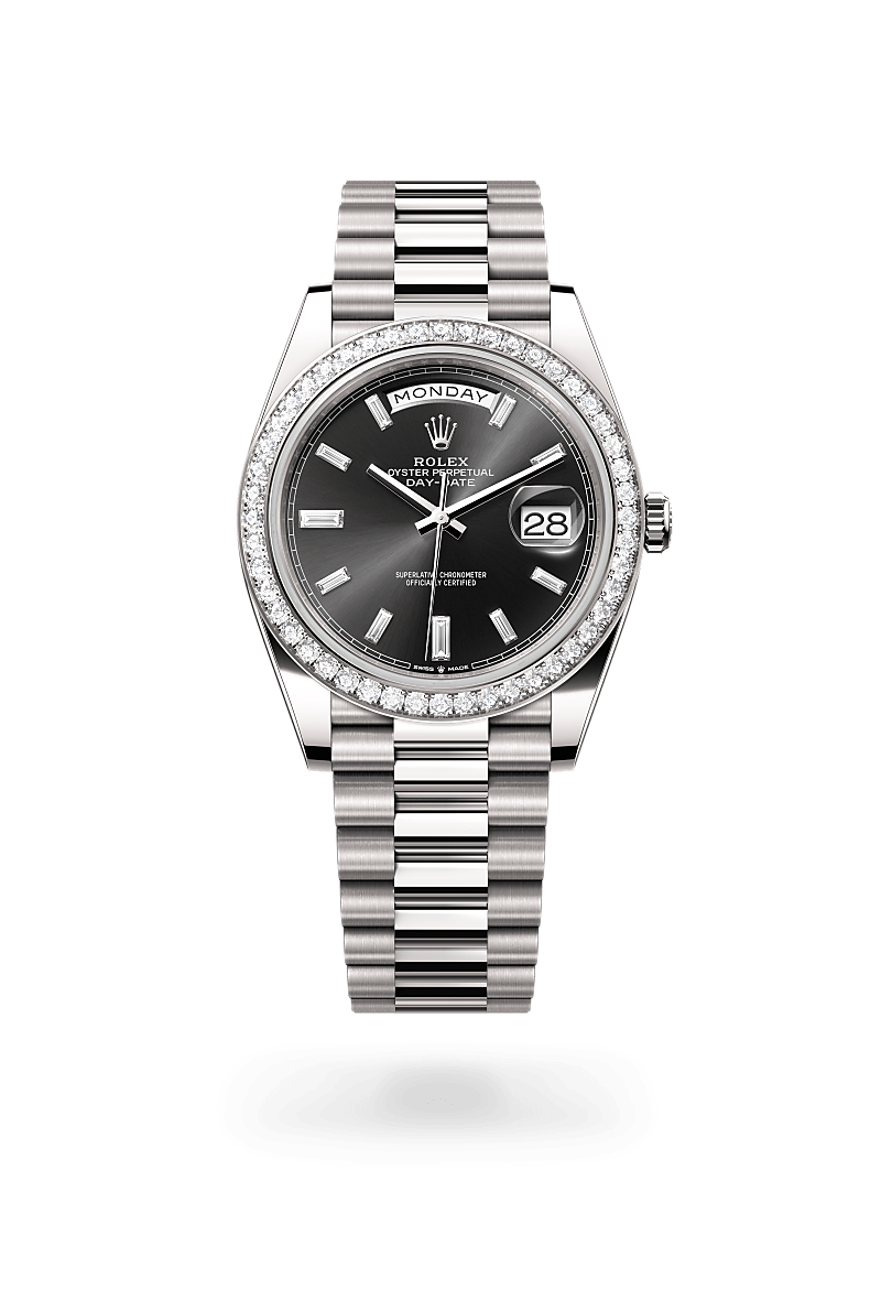 Rolex Day-Date 40腕錶18K白色黃金款,M228349RBR-0003 - 慎昌鐘錶