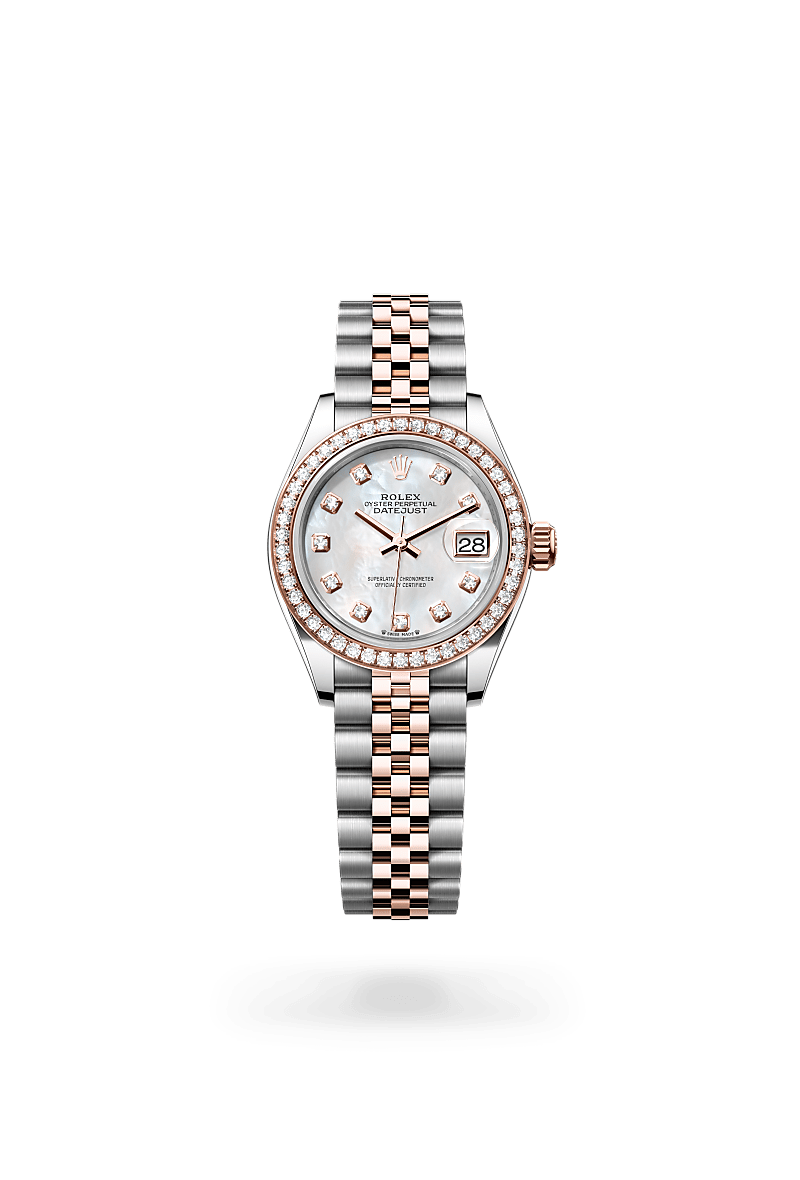 Rolex Lady-Datejust腕錶永恒玫瑰金鋼(蠔式鋼與永恒玫瑰金的組合)款,M279381RBR-0013 - 慎昌鐘錶
