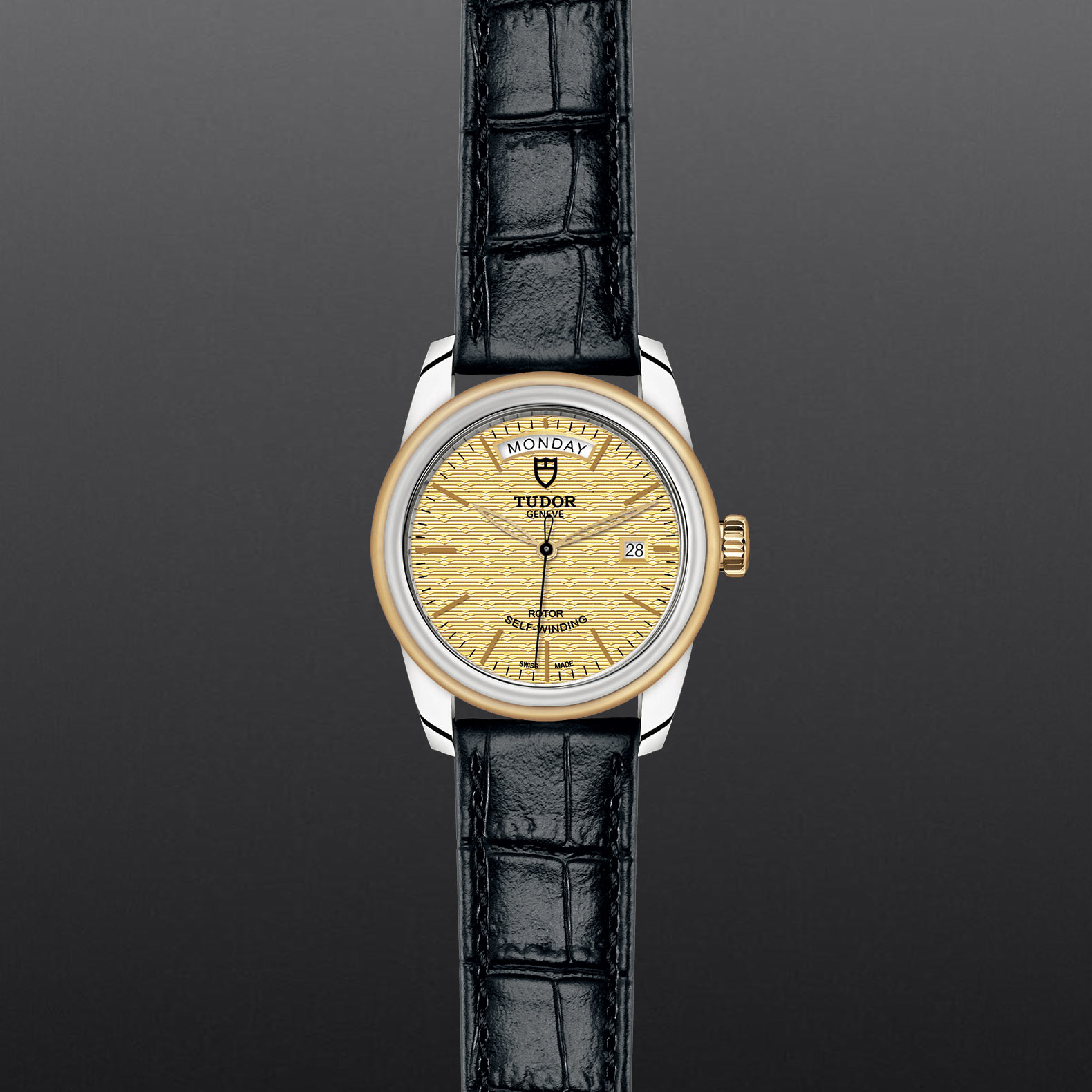 TUDOR Glamour Date+Day